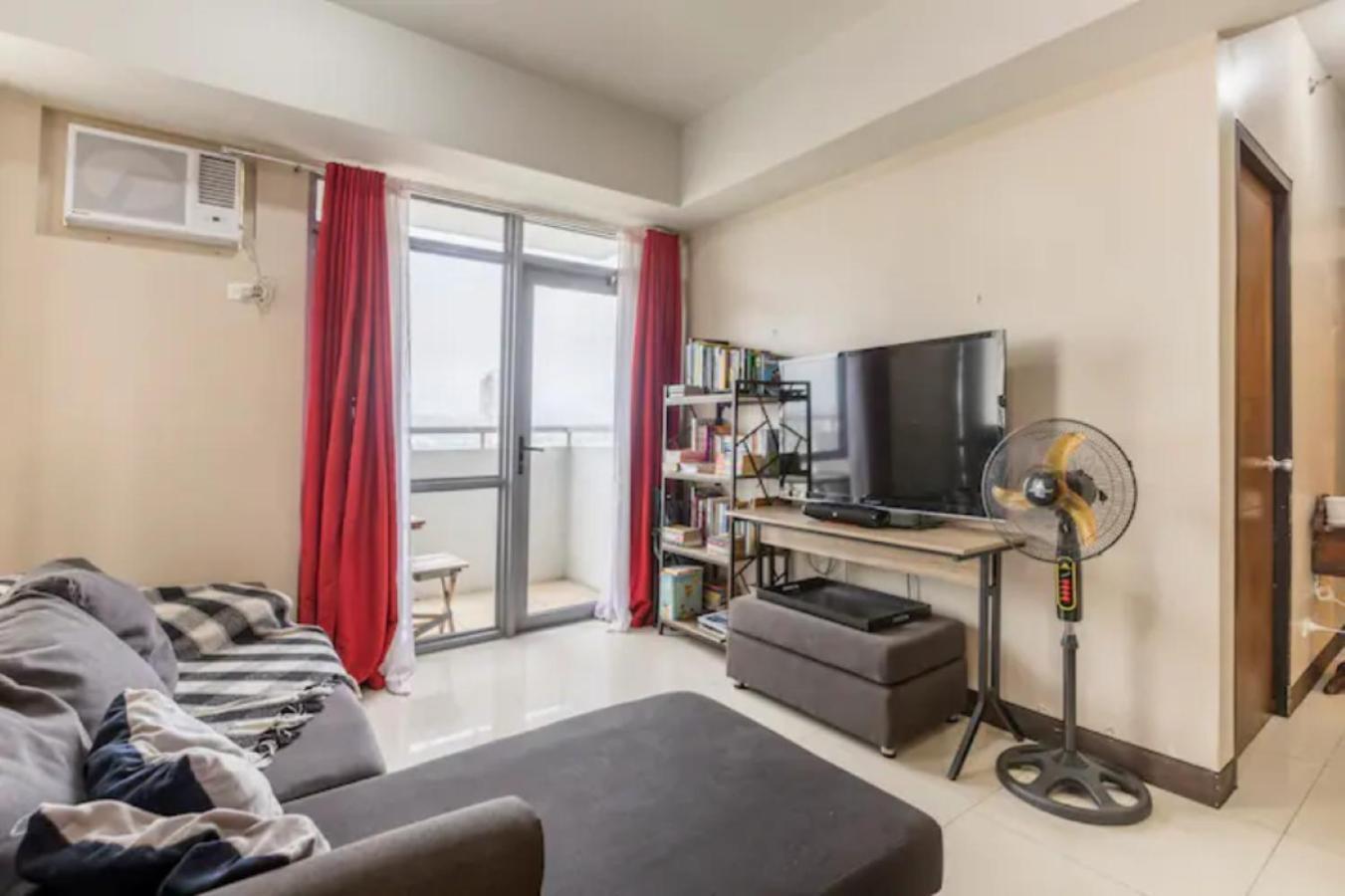 Apartamento Great View With Balcony In Araneta Center Manila Exterior foto